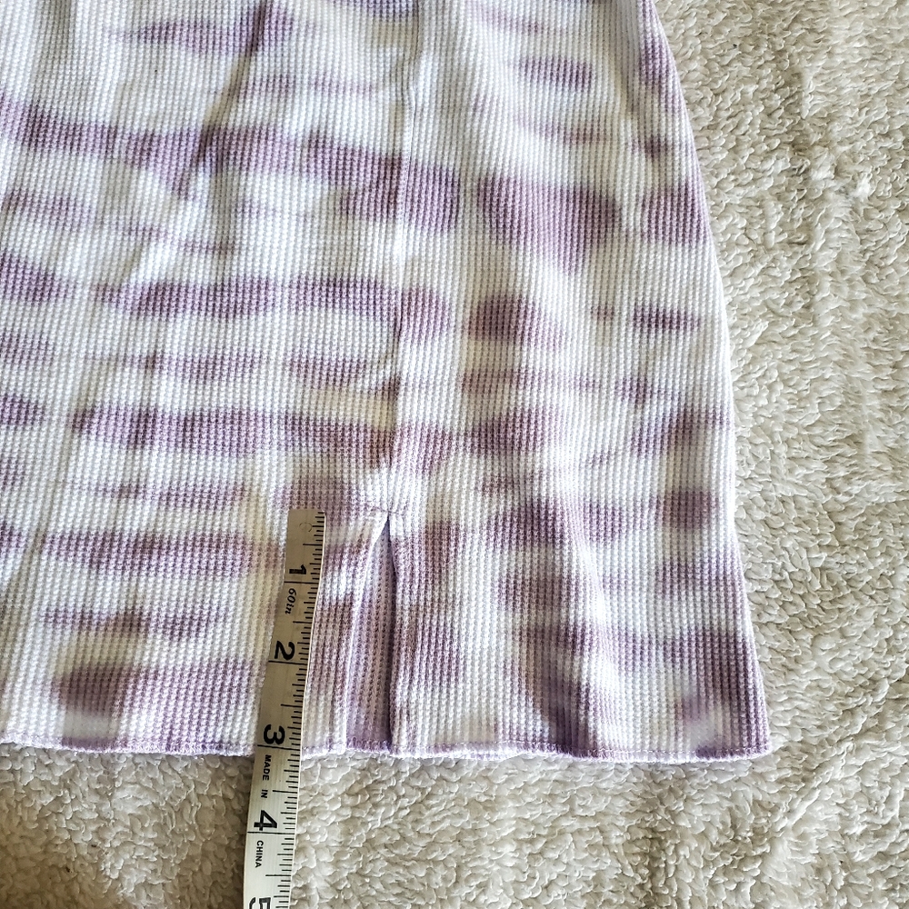 Pac Care Purple Tie Dye Skirts M Spring Summer Fun - Picture 9 of 9